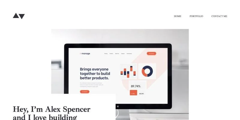 Minimalist Portfolio Website