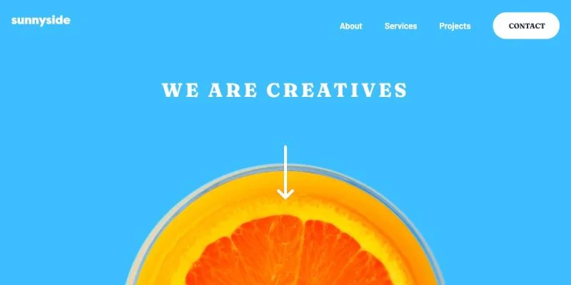 Sunnyside Agency Landing Page